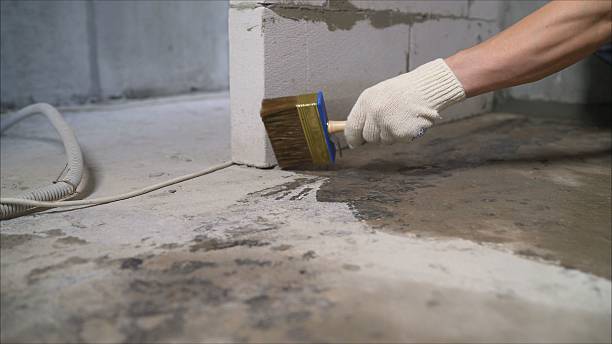 Crawl space vapor barrier installation in Iron City, TN